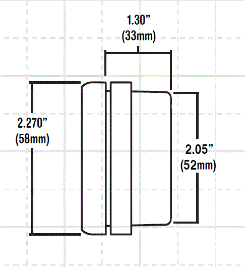 2-1/16" Jeep CJ Volt Gauge | 6-18V