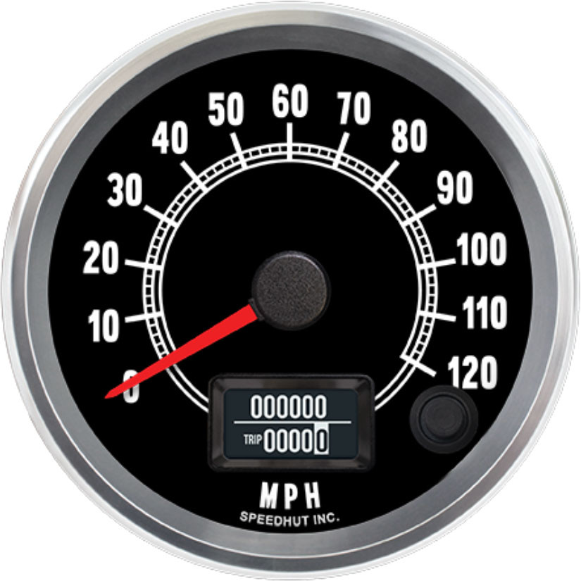 3-3/8" GPS Speedometer | 120 MPH | Chevy C10 Truck Design