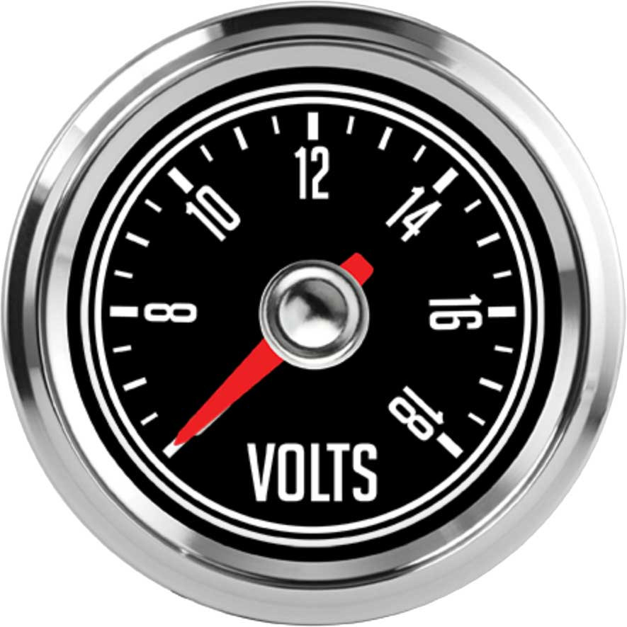 2-1/16" Jeep CJ Volt Gauge | 6-18V