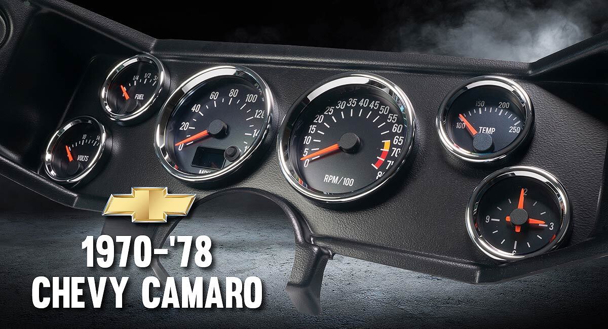 chevy camaro gauges