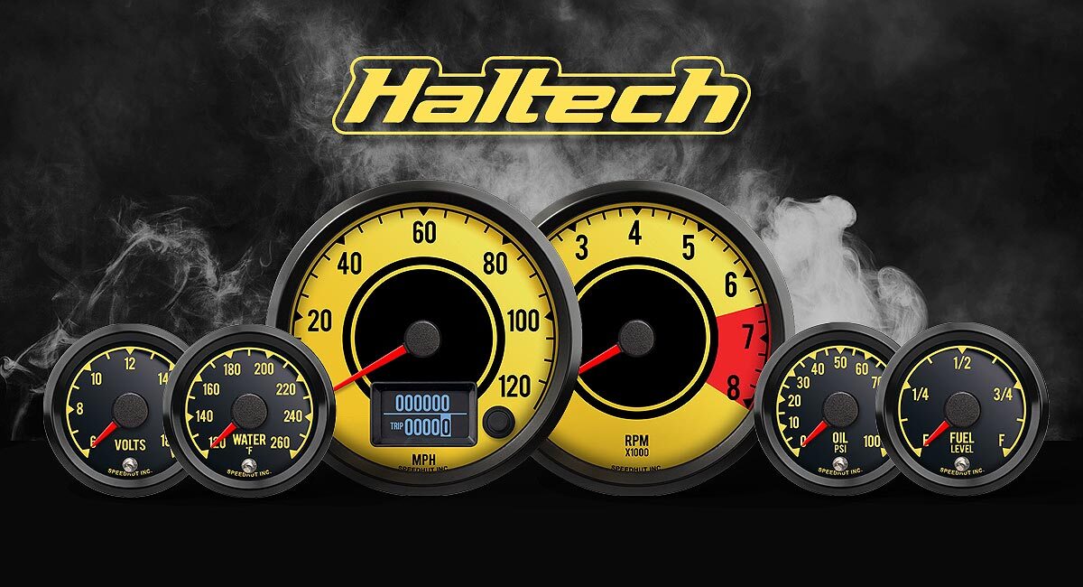 speedhut haltech ecu gauges